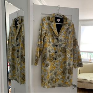 Liberty of London for Target Yellow floral coat